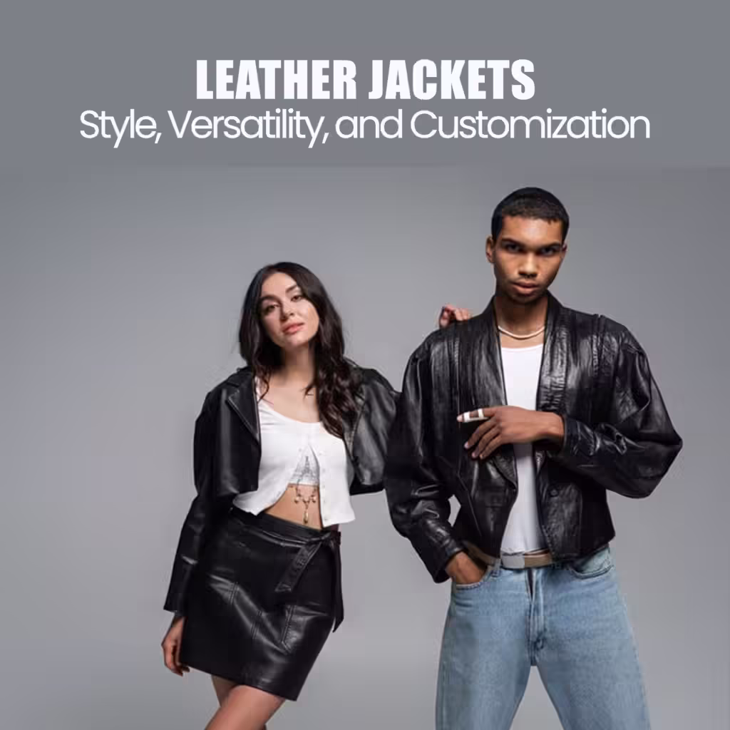 Leather Jackets style, versatility and customization
