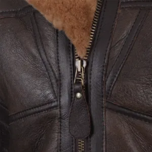 leather jacket for men brown colour​