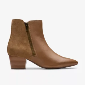 Women’s Brown Leather Ankle Boots