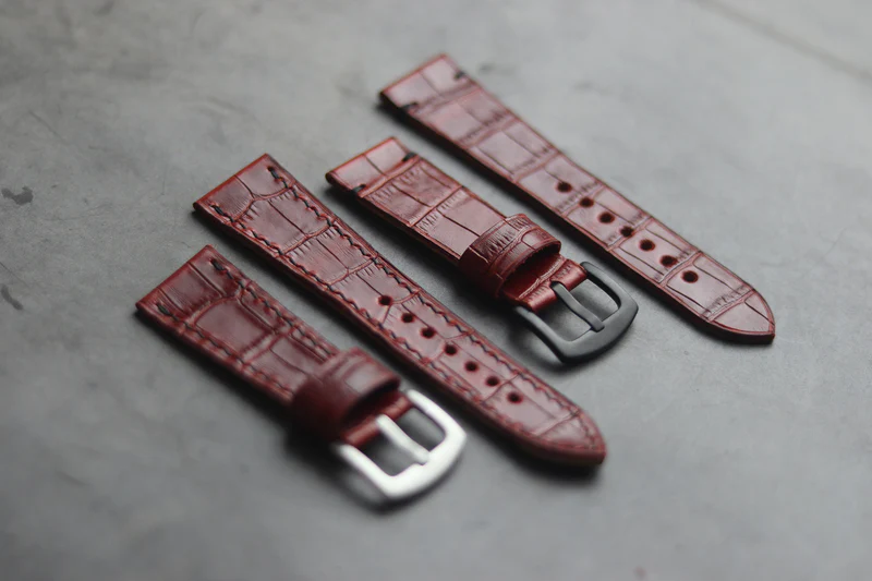 CROCO HAND-CRAFTED WATCH STRAPS CROCO HAND-CRAFTED WATCH STRAPS